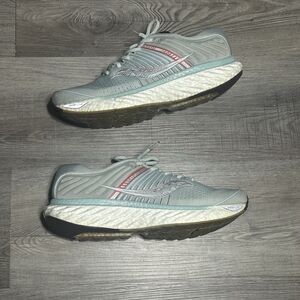 Size 10.5W - Saucony Triumph 17 S10546-45 Gray/Aqua Running Shoes